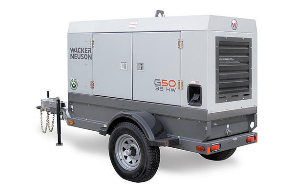 Wacker Neuson G50 Mobile Generator 38kW Cold Weather Pkg