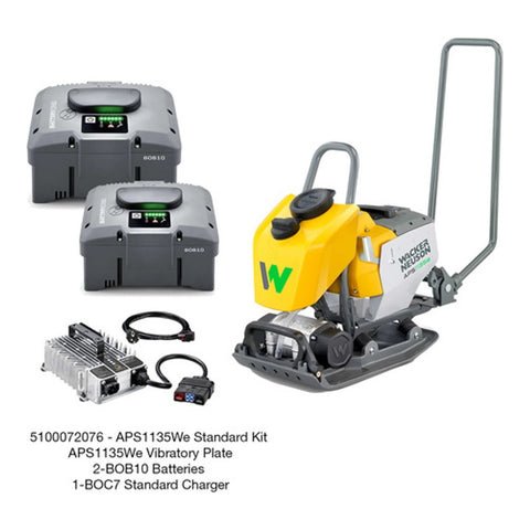 Wacker Neuson APS1135We Battery Vibratory Plate - Zero Emission - Part Number 5100072076