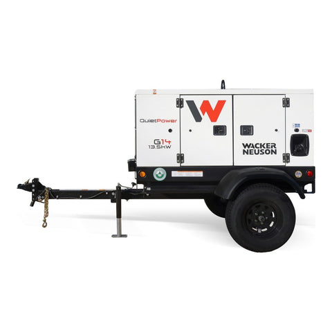 Wacker Neuson G14 Mobile Generator Arctic Package 1000 CCA Battery, Fuel Filter Heater - Power - Part Number 5100065728