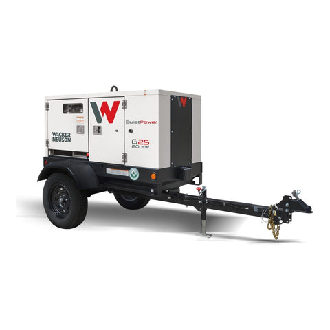 Wacker Neuson G25 Mobile Generator Arctic Package 1000 CCA Battery, Fuel Filter Heater - Power - Part Number 5100050024