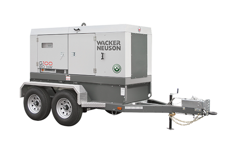 Wacker Neuson G100 Mobile Generator 80kW Cummins Tier 4i 5200003857